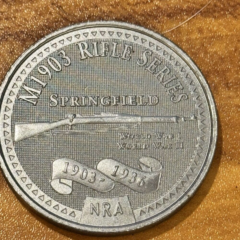 United States National Rifle Association Challenge Coin - NRA M1903 Rifle Series